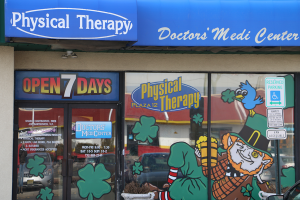 DMC Facade, Curb view of Doctors Medi Center